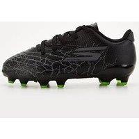 Skechers Toddler Skx_01 Firm Ground Football Boots - Black/Silver