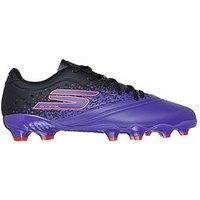 Skechers Toddler Razor Firm Ground Football Boots -/Black - Purple