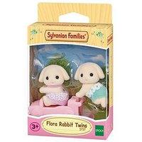 Sylvanian Families Flora Rabbit Twins Figures