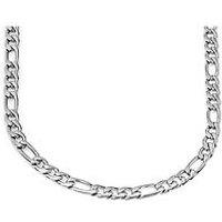 The Love Collection Men'S Figaro 316 Steel Chain Necklace