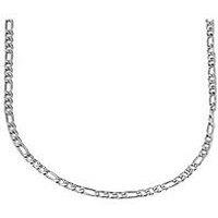 The Love Collection Men'S Figaro 316 Steel Chain Necklace