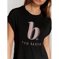 B By Ted Baker B By Baker Posy Tee Pjs - Charcoal Grey