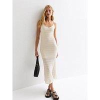 New Look Strappy Midi Dress - White