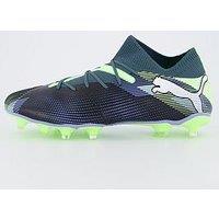 Puma Mens Future 7 Match Firm Ground Football Boot-Blue