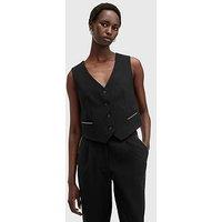 Allsaints Atlas Krys Waistcoat - Black