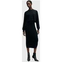 Allsaints Margot 2-In-1 Dress - Black