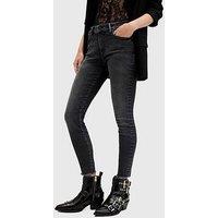 Allsaints Miller Push Up Jeans - Black
