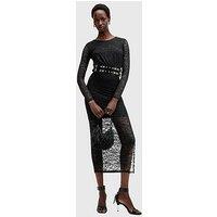 Allsaints Edana Lace Dress - Black