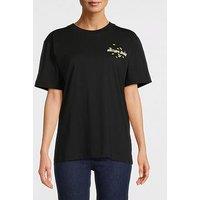 M05Ch1N0 Jeans Peace Logo T-Shirt