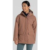 Craghoppers Womens National Trust Bayberry Waterproof Jacket - Beige