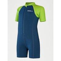 Speedo Boys Learn To Swim Essential Neoprene Suit - Blue