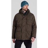 Craghoppers Mens National Trust Hamps Jacket Waterproof -Green