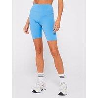 Girlfriend Collective Women'S Training Float High-Rise Bike Shorts - Blue