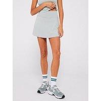 Girlfriend Collective Women'S Training Float Flounce Skort - Grey