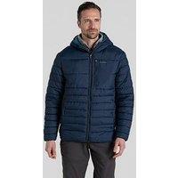 Craghoppers Mens Compresslite Viii Hooded Jacket Insulated -Navy