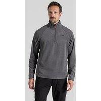 Craghoppers Mens Corey Vi Half Zip Fleece-Black