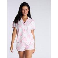 Boux Avenue Bows Fleece Shortie In A Bag - Ivory Mix