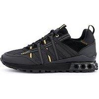 Cruyff Fearia Hex Trainers- Black/Gold