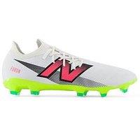 New Balance Mens Furon V7+ Destroy Firm Ground Football Boots -White