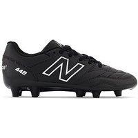 New Balance Junior V2 Academy 442 Firm Ground Football Boots --Black