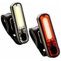 Awe Sport Direct Superbright 130 Lumens Front/Rear Bicycle Usb Rechargeable 20Xcob Led Set