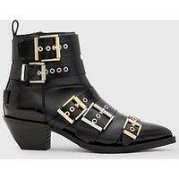 Allsaints Jane Buckle Boots - Black