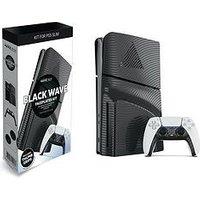 Maxx Tech Ps5 Slim Faceplates + Controller Faceplates - Black