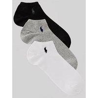 Polo Ralph Lauren 3 Pack Small Logo Trainer Socks - Assorted