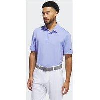 Adidas Mens Golf Ultimate365 Solid Left Chest Polo-Blue