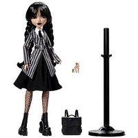 Monster High Wednesday Collectible Doll, Wednesday Addams Fashion Doll With Accessories