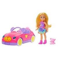 Barbie Chelsea Vehicle Set With Doll, Toy Car & Teddy Bear