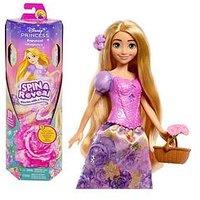 Disney Princess Spin & Reveal Rapunzel Fashion Doll & Accessories With 11 Surprises