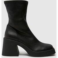 Schuh Amirah Stretch Sock Boot - Black