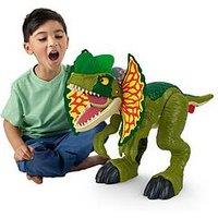 Imaginext Jurassic World Thrash Attack Dilophosaurus