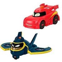 Batwheels Light-Up Racers 2-Pack: Redbird & Batwing