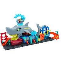 Hot Wheels City Ultra Shark Car Wash