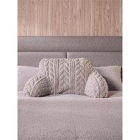 Very Home Cable Knit Cuddle Cushion