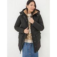 Fatface Maddie Padded Coat - Black