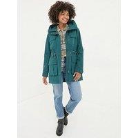 Fatface Tiegan Waterproof Coat - Green