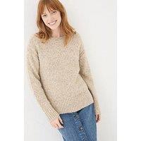 Fatface Etta Sparkle Jumper - Gold