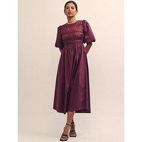 Nobodys Child Maureen Midaxi Dress - Purple