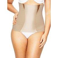 Maidenform Easy Up Waist Cincher - Beige/Black