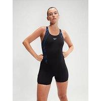 Speedo Womens Hyperboom Splice Legsuit - Black