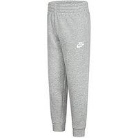 Nike Younger Unisex Sportswear Club Fleece Low Brand Read Joggers - Dark Grey
