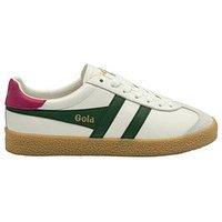 Gola Women'S Medallist Leather Trainers - White Multi