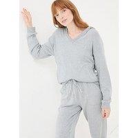 Fatface Hannah Lounge Top - Grey