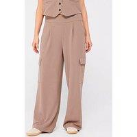 Jdy Tailored Trousers - Brown