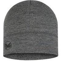 Buff Unisex Merino Midweight Beanie Melange Light Grey - Light Grey