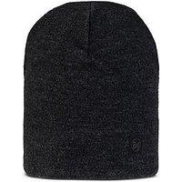 Buff Unisex Merino Fleece Beanie Black - Black