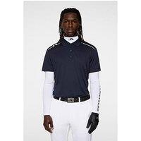 J Lindeberg Mens Golf Lionel Regular Fit Polo - Navy